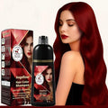 AngeRose Hair Dye Shampoo 3-in-1 – Instant Wine Red Color & Care, 400 ml