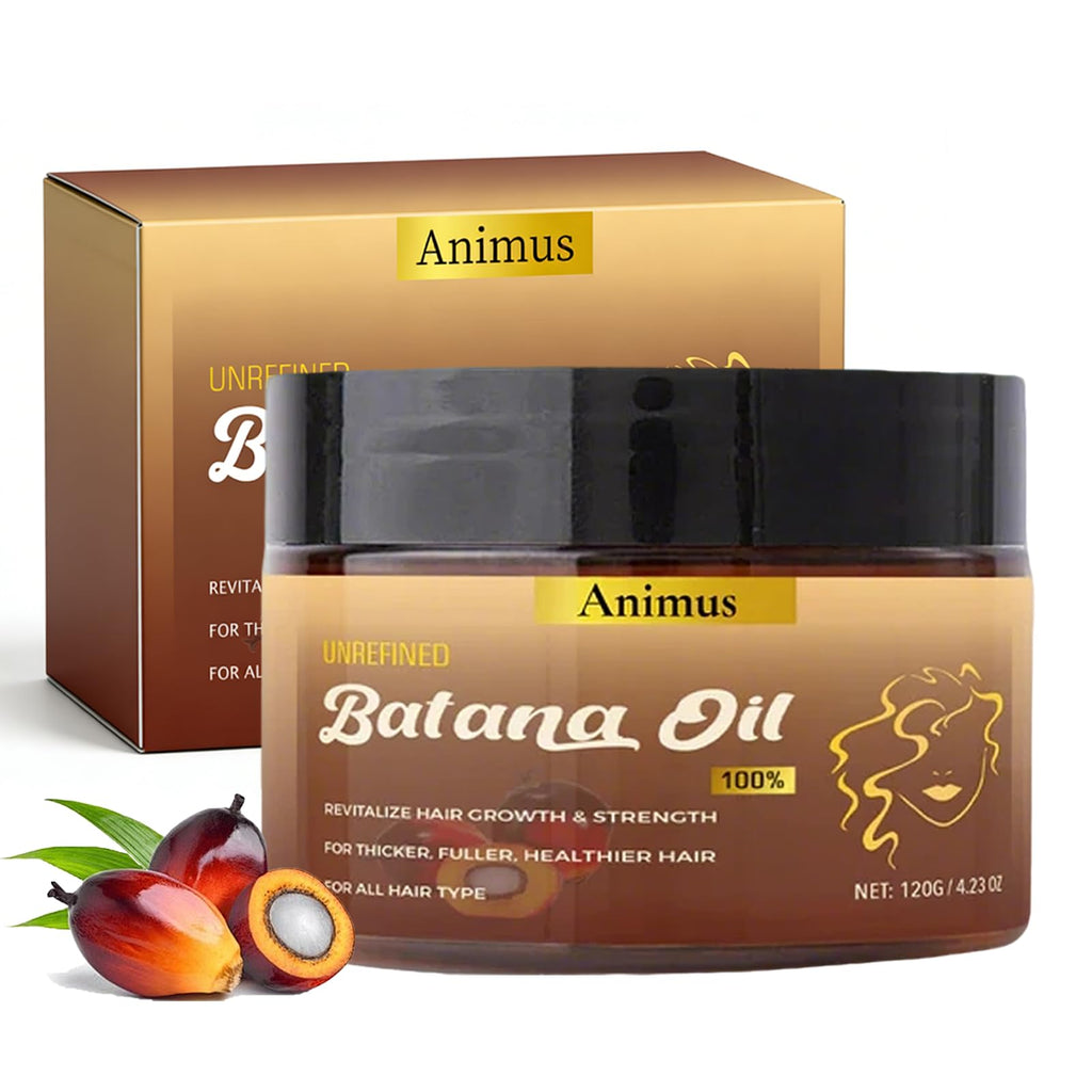 Animus Batana Oil – 100% Pure Batana Paste Hair Mask for All Hair Types