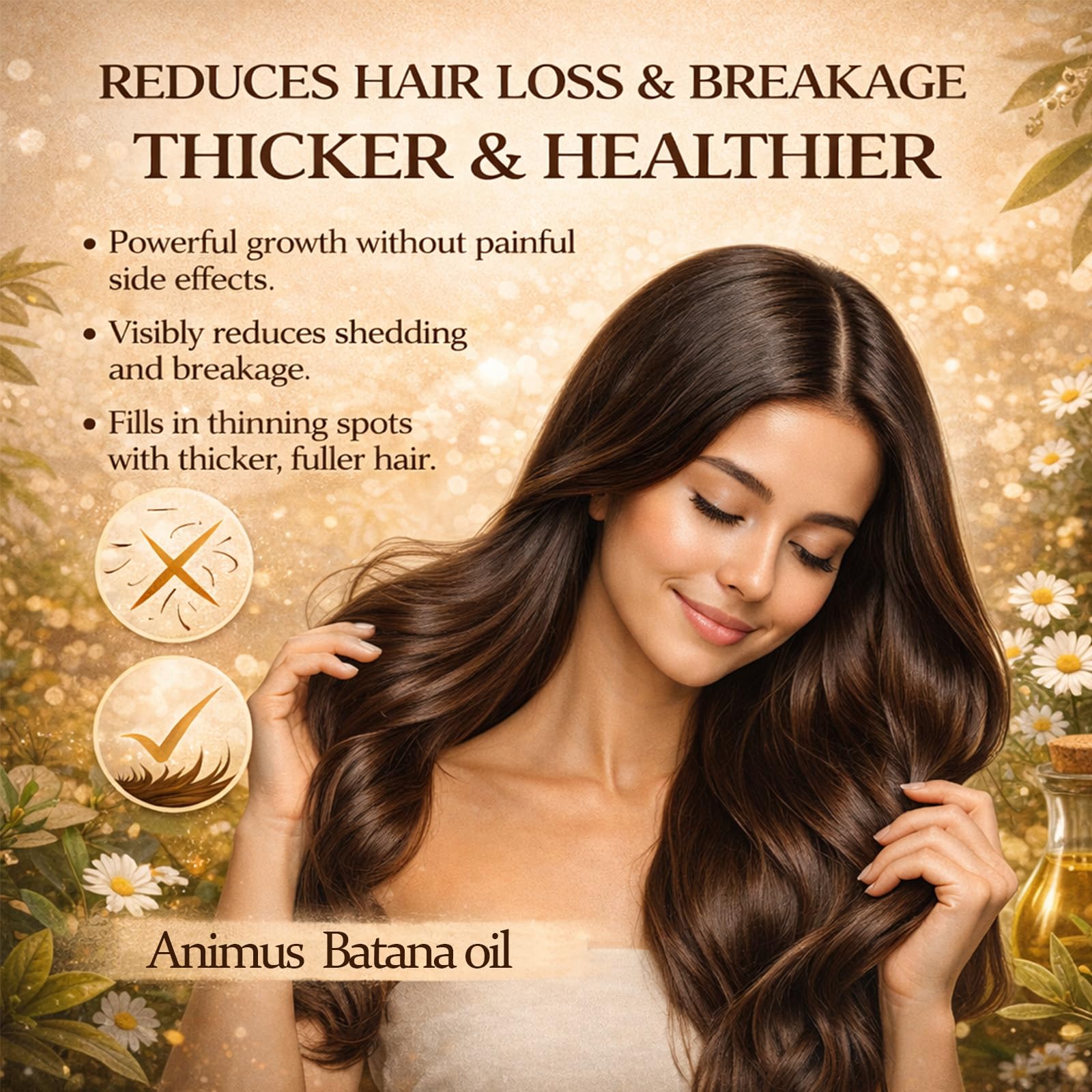 Animus Batana Oil – 100% Pure Batana Paste Hair Mask for All Hair Types