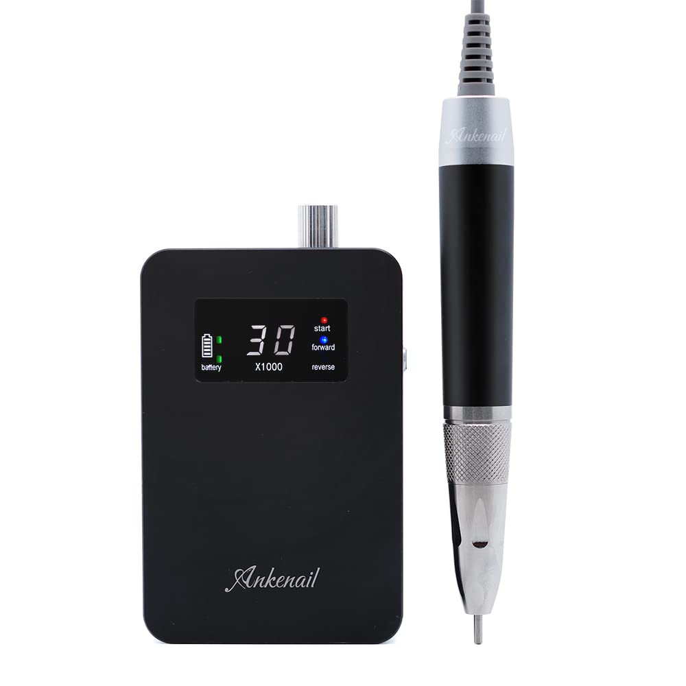 Ankenail S2 Brushless Nail Drill — Portable Cordless E‑File for Acrylic & Gel Nails
