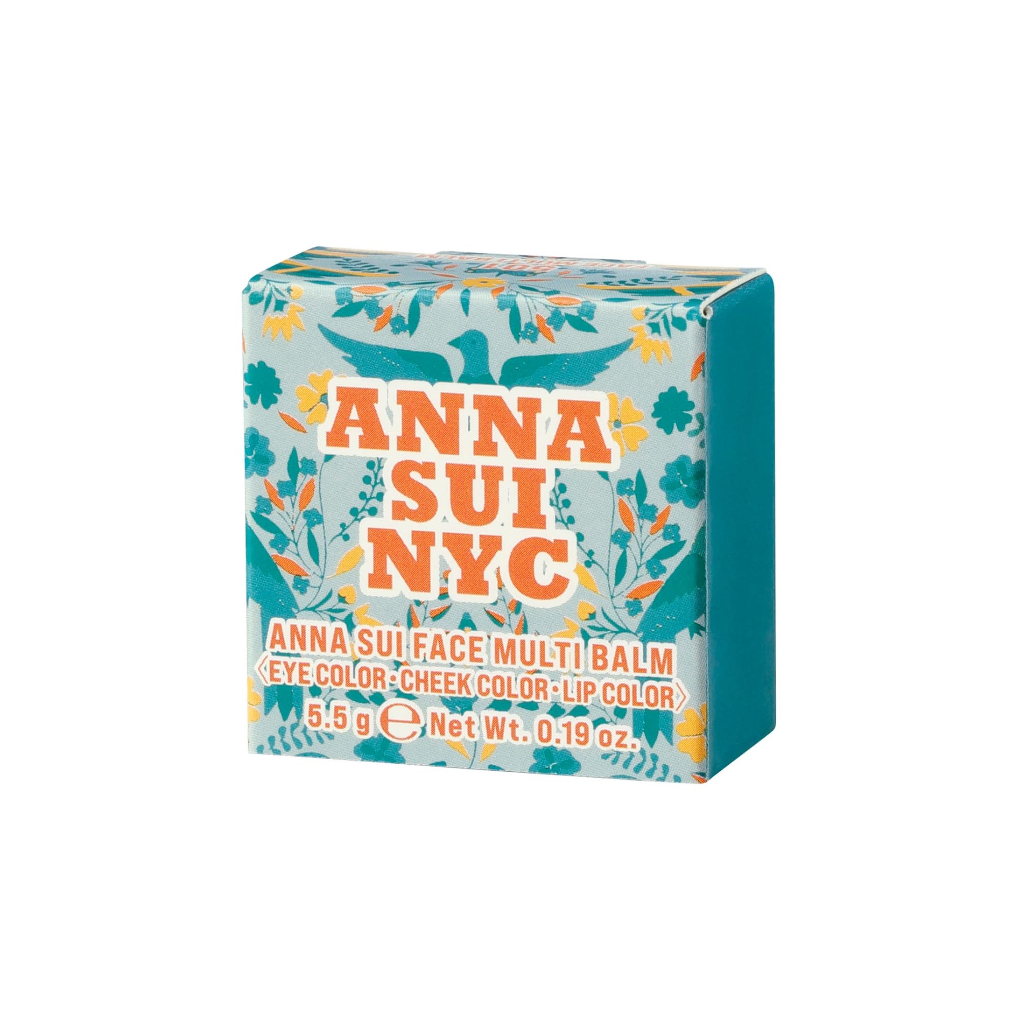 Anna Sui Face Multi Balm 501 Sepia – 3-in-1 Eyeshadow, Blush & Lip Color, Long-Wear
