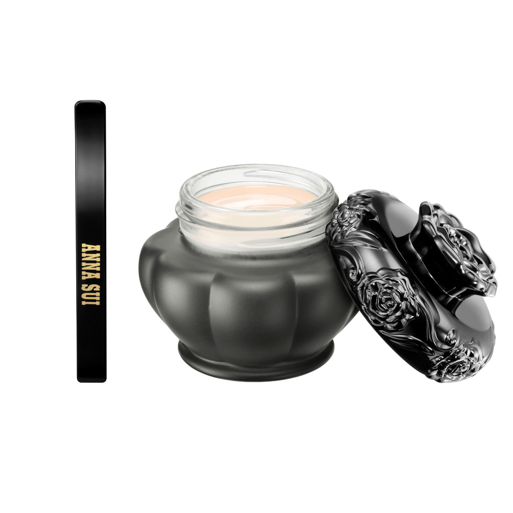 ANNA SUI Gel Foundation Makeup Base – Hydrating Primer with 90% Beauty Essence, Rose & Lavender