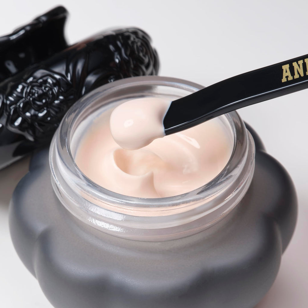 ANNA SUI Gel Foundation Makeup Base – Hydrating Primer with 90% Beauty Essence, Rose & Lavender