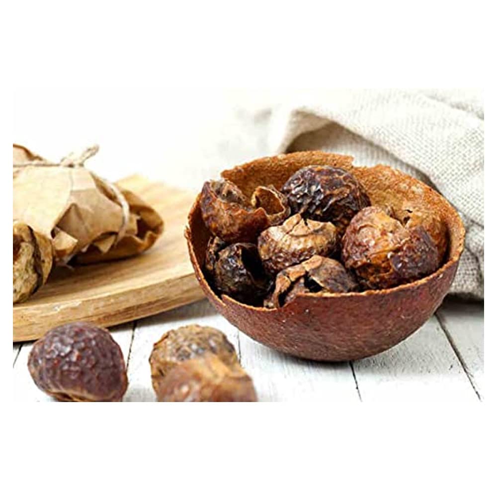 AnNafi Reetha | Organic Soap Nuts for Hair Care, Shampoo & Laundry (100g)