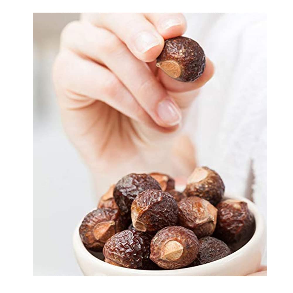 AnNafi Reetha | Organic Soap Nuts for Hair Care, Shampoo & Laundry (100g)