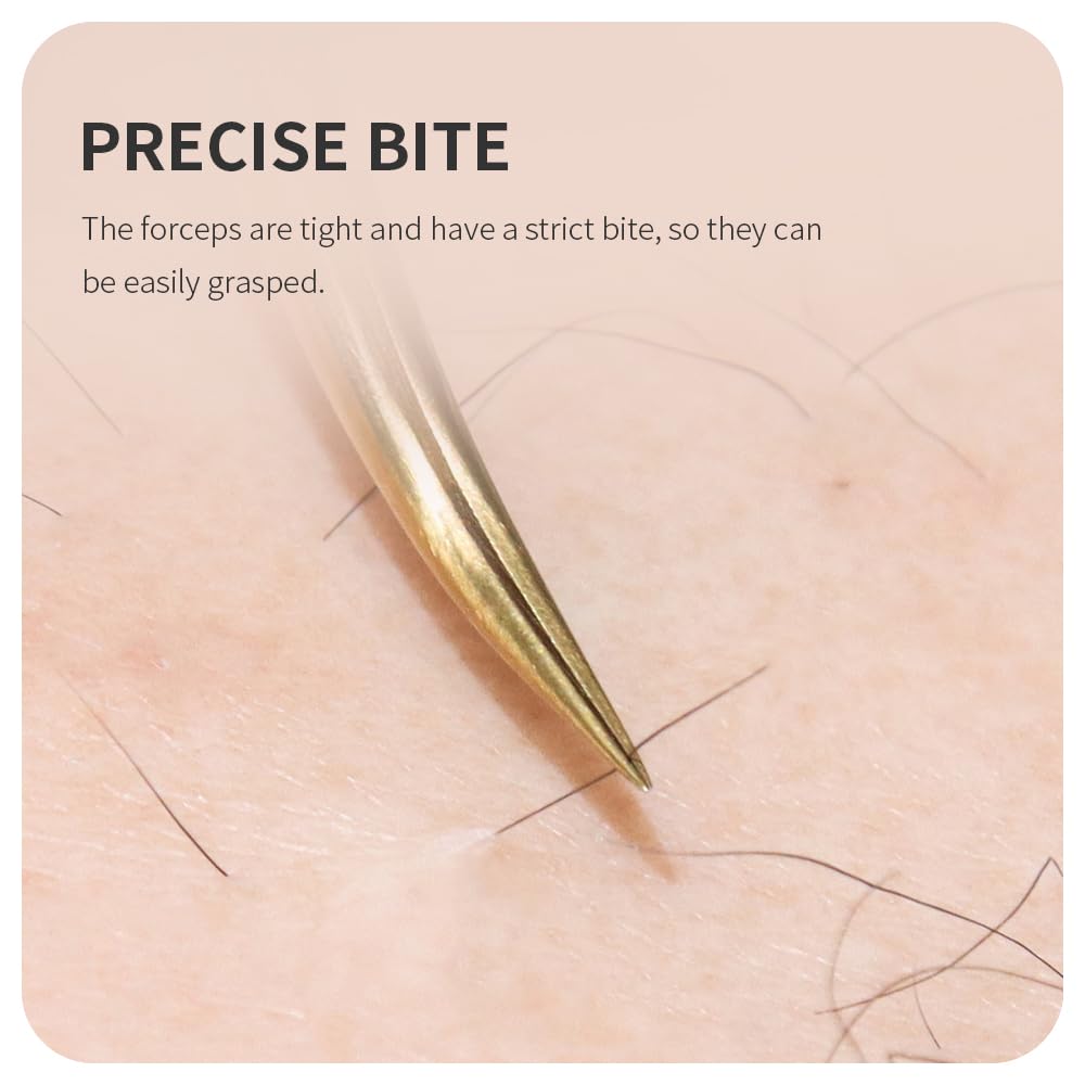 ANNAFRIS Lash Tweezers with Fiber Tip | Precision for Volume Lash Extensions