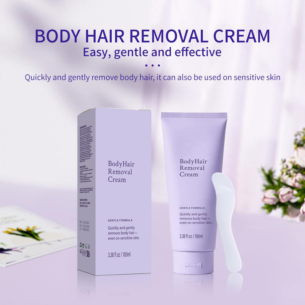Annsky Hair Removal Cream for Women | Painless At-Home Depilatory