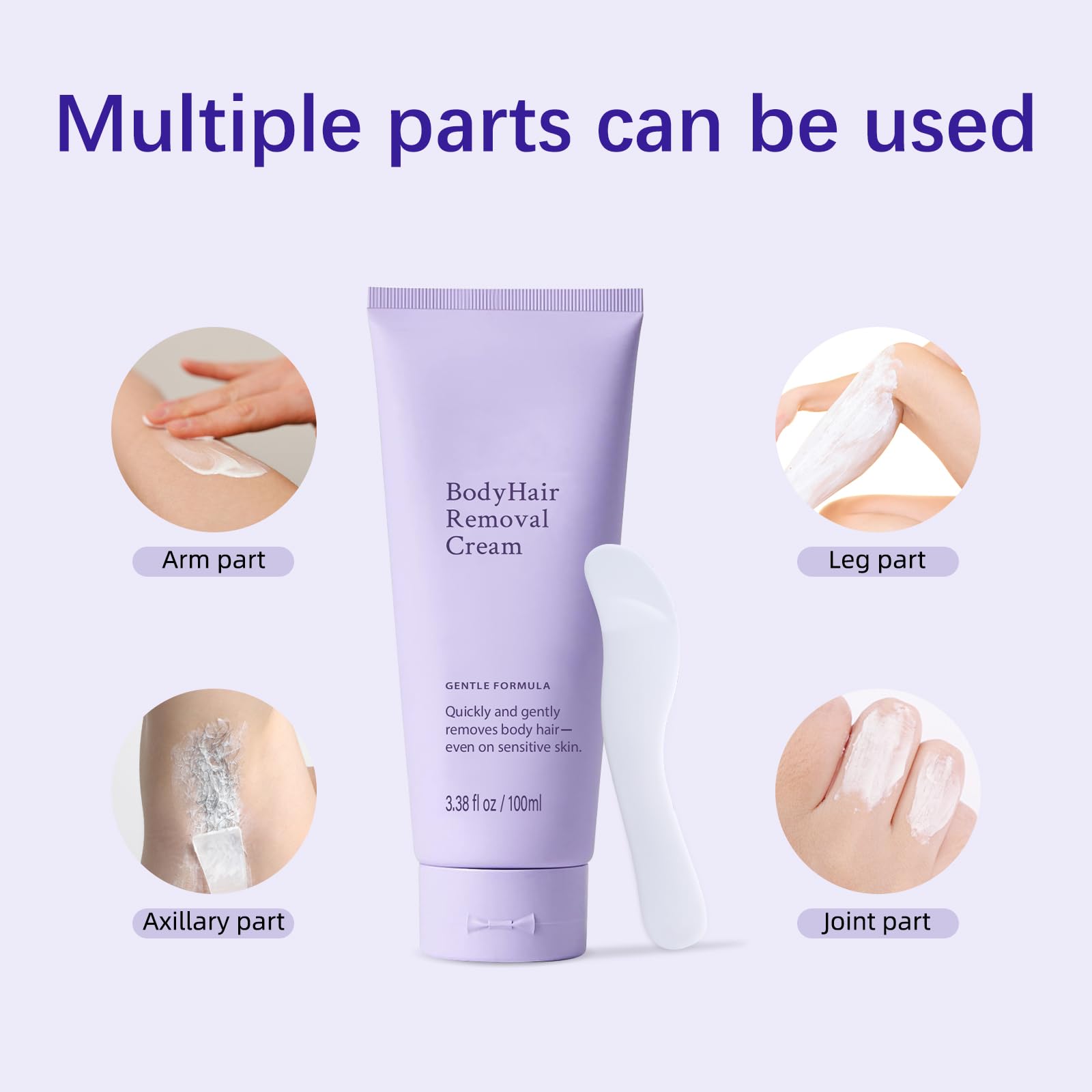 Annsky Hair Removal Cream for Women | Painless At-Home Depilatory