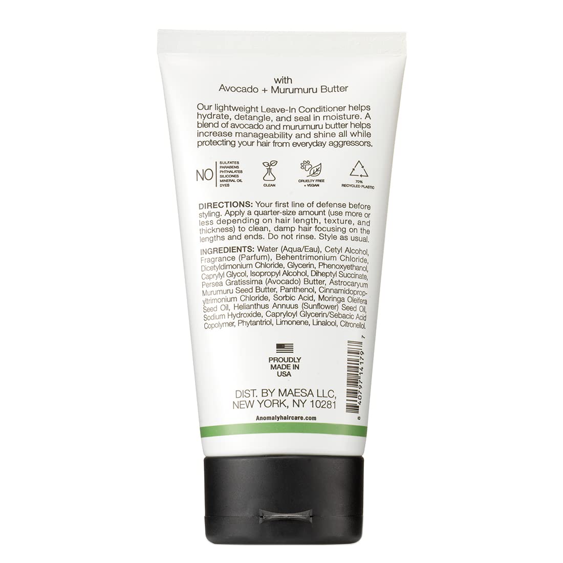 Anomaly Leave-In Conditioner Hydrate and Protect – 5 oz