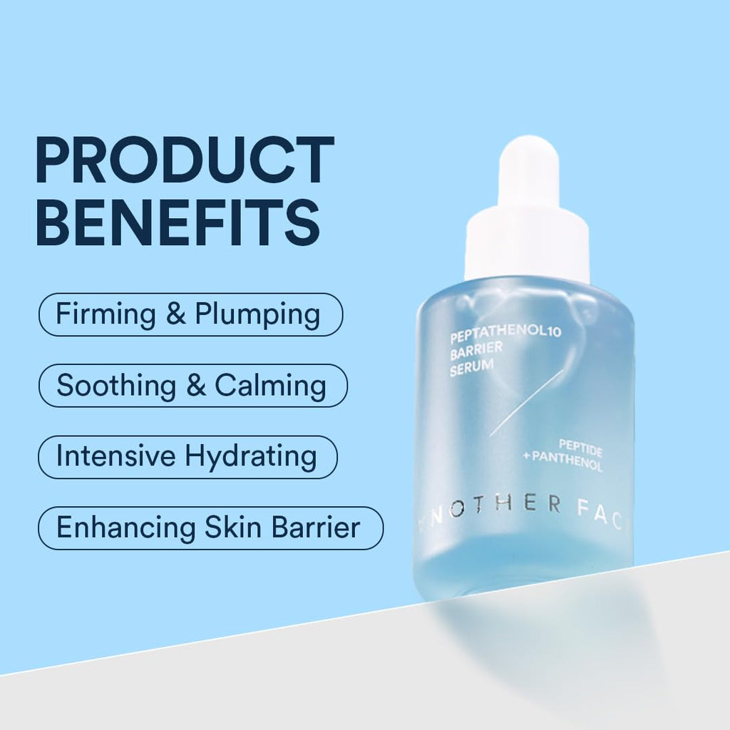 ANOTHERFACE Peptathenol 10% Barrier Serum | Deep Hydration & Soothing Skincare