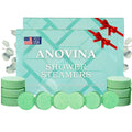 Anovina 12XL Eucalyptus Shower Steamers – Menthol Aromatherapy, Made in USA