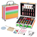 Anpro All-In-One Makeup Carry Case with Pro Teen Makeup Set – Complete Starter Cosmetics Kit