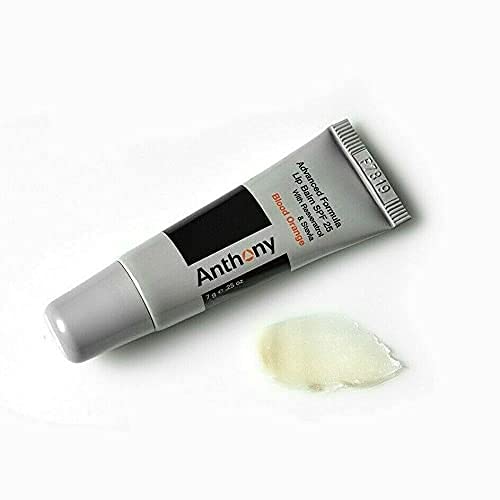 Anthony 25 SPF Lip Balm – Blood Orange Flavor – 4 Pack with Green Tea Extract, Shea Butter & Vitamin E