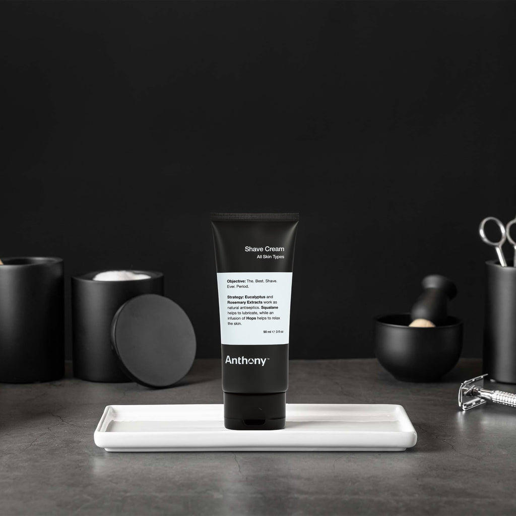 Anthony Shaving Cream for Men – Sensitive Skin, Squalane & Botanicals
