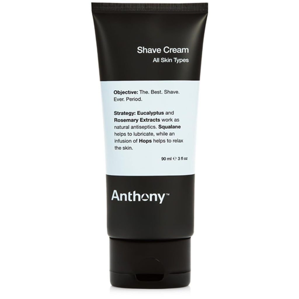 Anthony Shaving Cream for Men – Sensitive Skin, Squalane & Botanicals