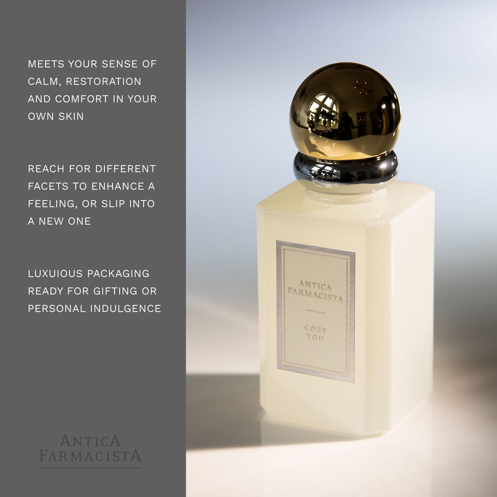 Antica Farmacista Cozy You Eau de Parfum – Elegant, Long-Lasting Fragrance (1.7 oz) | Gift for Holidays, Birthdays & Anniversaries