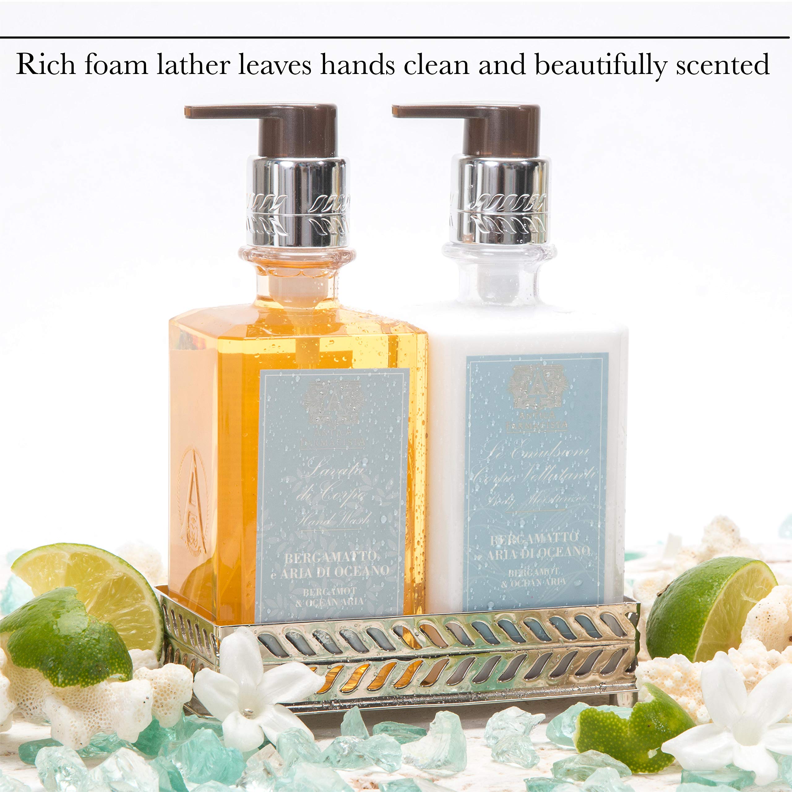 Antica Farmacista Ironwood Hand & Body Wash – Luxury Hydrating Cleanse (10 oz)