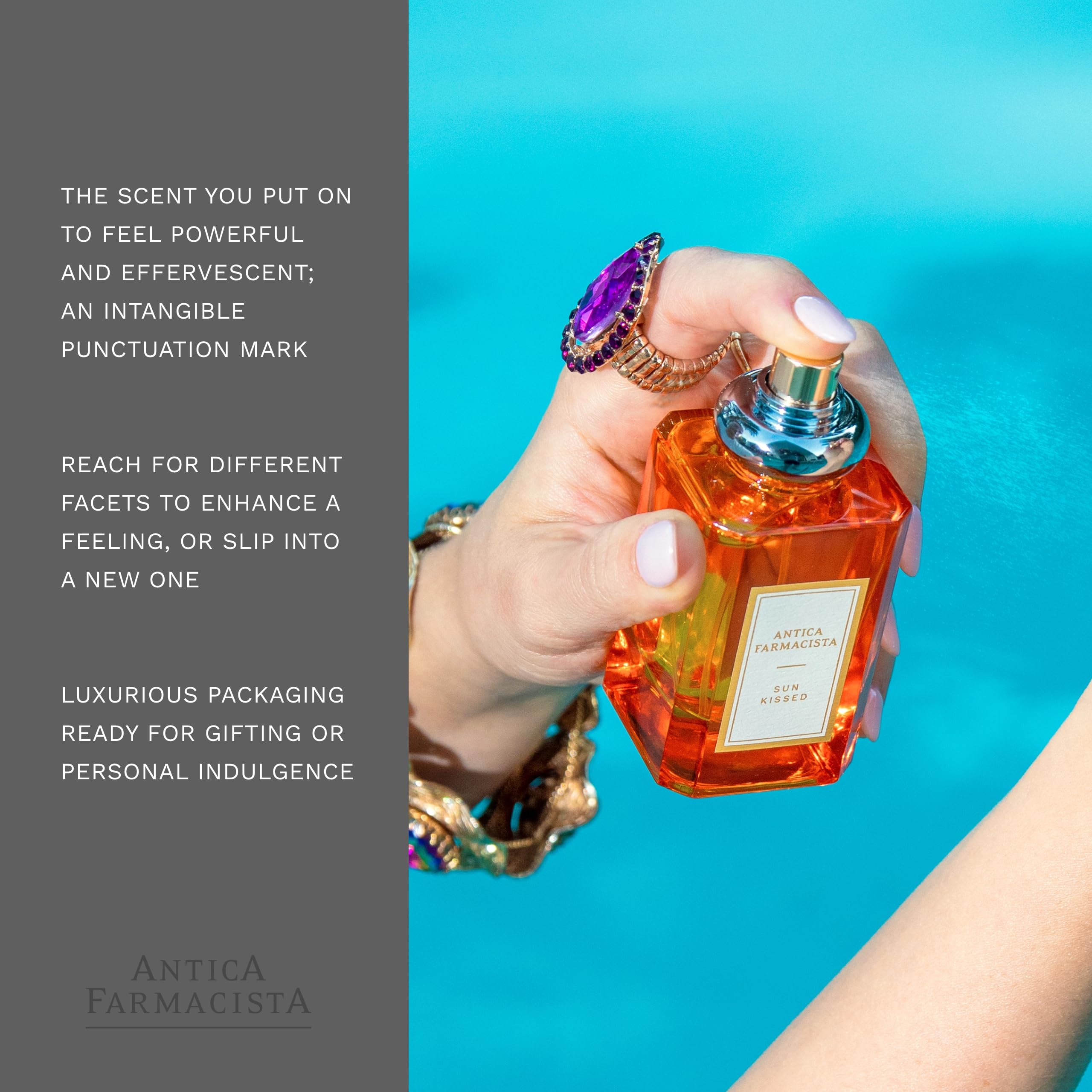Antica Farmacista Sun Kissed Eau de Parfum – Elegant, Long-Lasting 1.7 oz