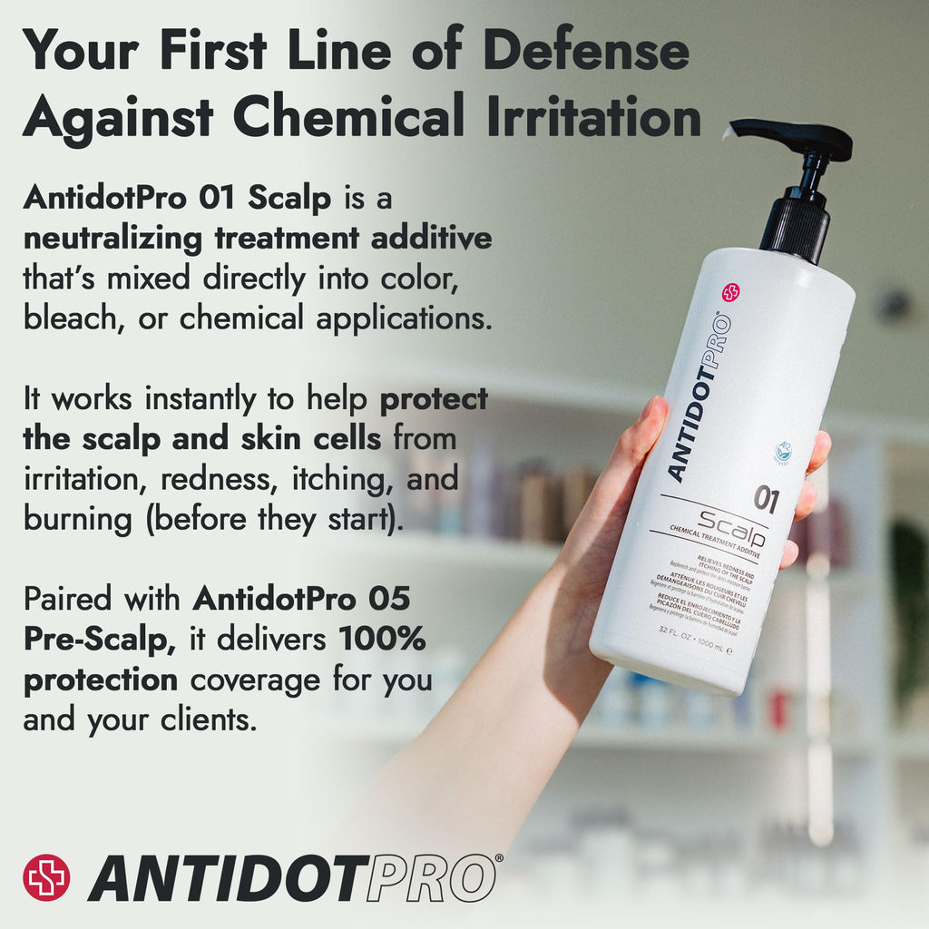 AntidotPro 01 Scalp | Skin Protector for Color, Bleach & Chemical Services — 240ml