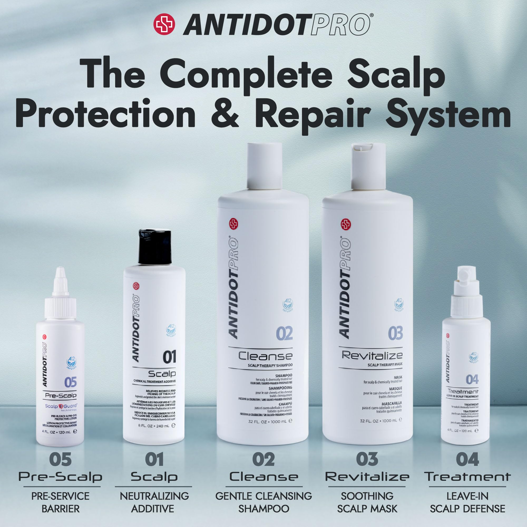 AntidotPro 01 Scalp | Skin Protector for Color, Bleach & Chemical Services — 240ml