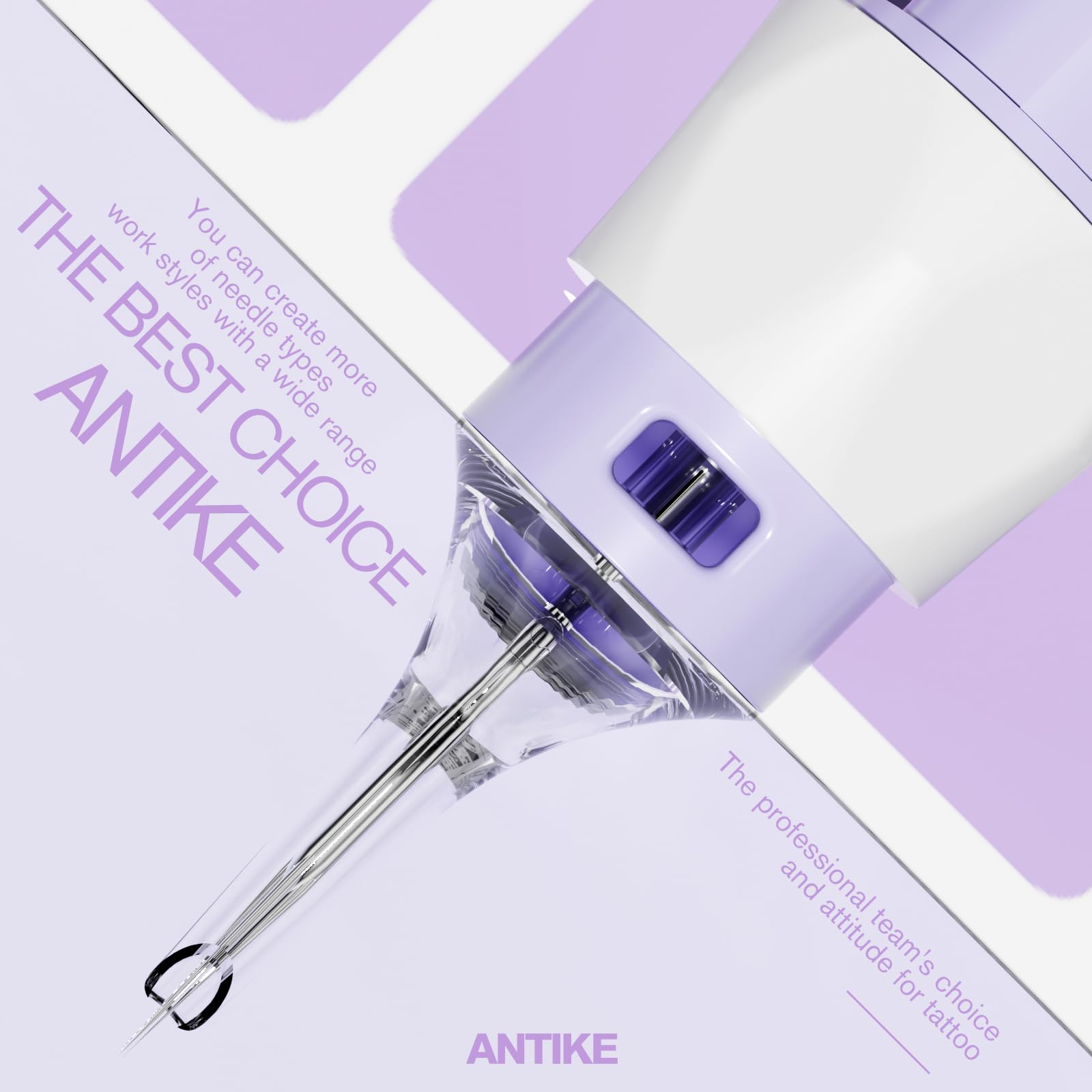 ANTIKE Clouds Pro Tattoo Cartridge Needles #10(3RL) 20Pcs 0.3mm – Soft Finger Ledge, Membrane, X-Taper