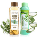 ANYELUZ Rosemary Shampoo & Aloe Conditioner Set – Hydration, Volume & Shine