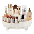 Anyoifax 360° Rotating Makeup & Perfume Organizer Tray – Large Beige