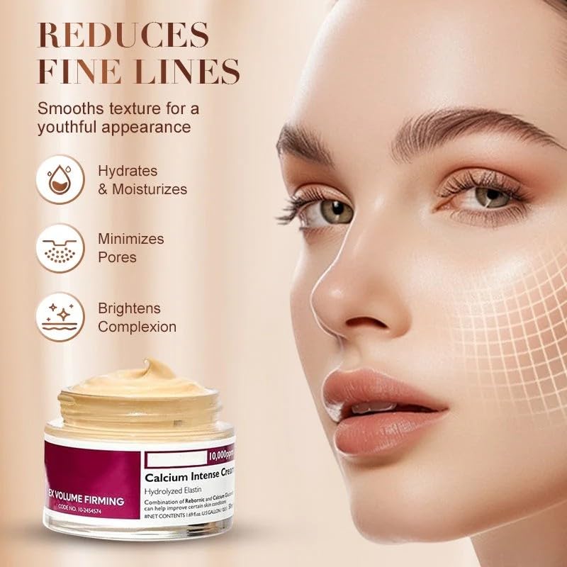 Aocesk Advanced Calcium-Infused Intense Repair & Moisturizing Cream – Firming Daily Moisturizer (50 ml)