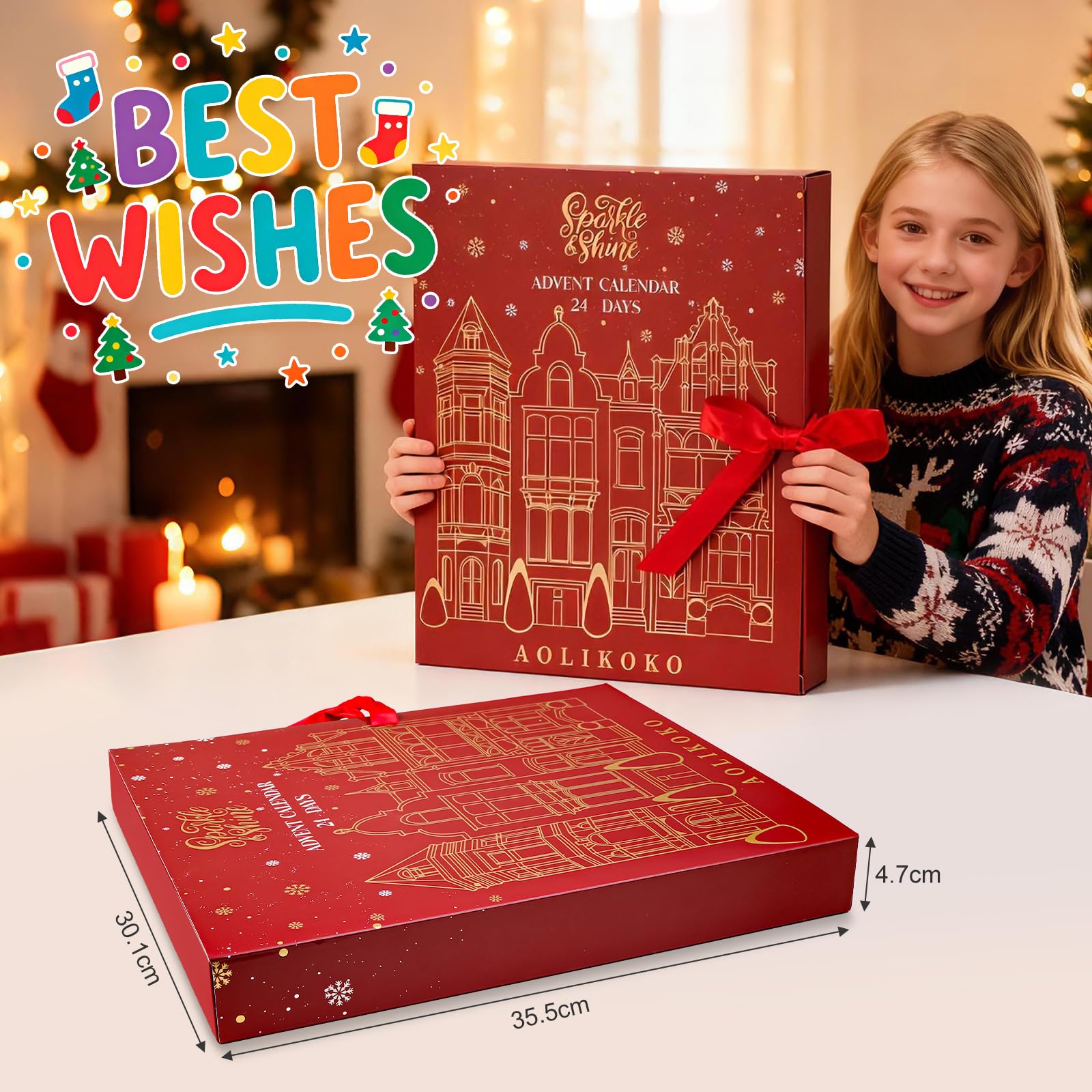 AOLIKOKO Makeup Advent Calendar 2025 – 24 Days of Beauty Surprises