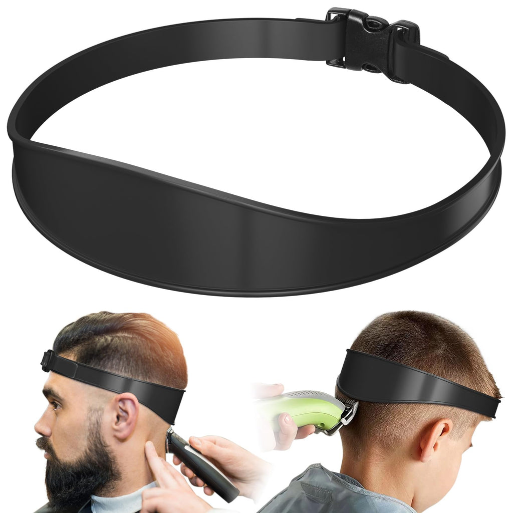AOMGD Neckline Shaving Template & Adjustable Hair Trimming Guide – DIY Self Haircut System