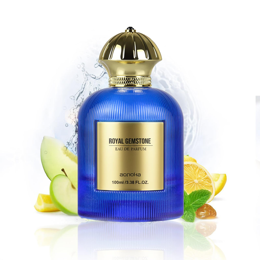 aopoka Ocean Valor – Luxury Men’s Eau de Parfum, 3.3 fl oz | Aquatic Fougere Amber