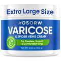 AOSORW Varicose & Spider Veins Cream – Natural Leg Vein Support, 3.4 Fl Oz