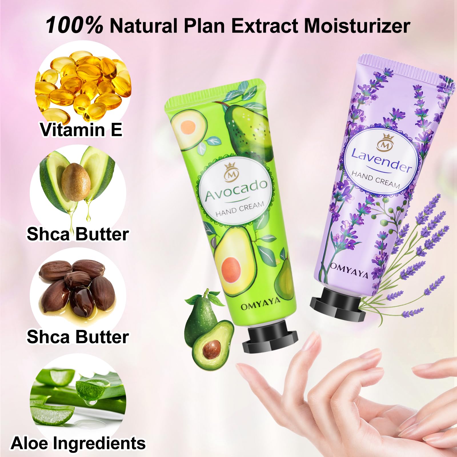 Aottom 100 Pack Hand Lotion Bulk Gift – Mini Travel Size Lotions for Gifting