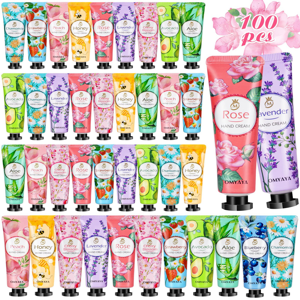 Aottom 100 Pack Hand Lotion Bulk Gift – Mini Travel Size Lotions for Gifting