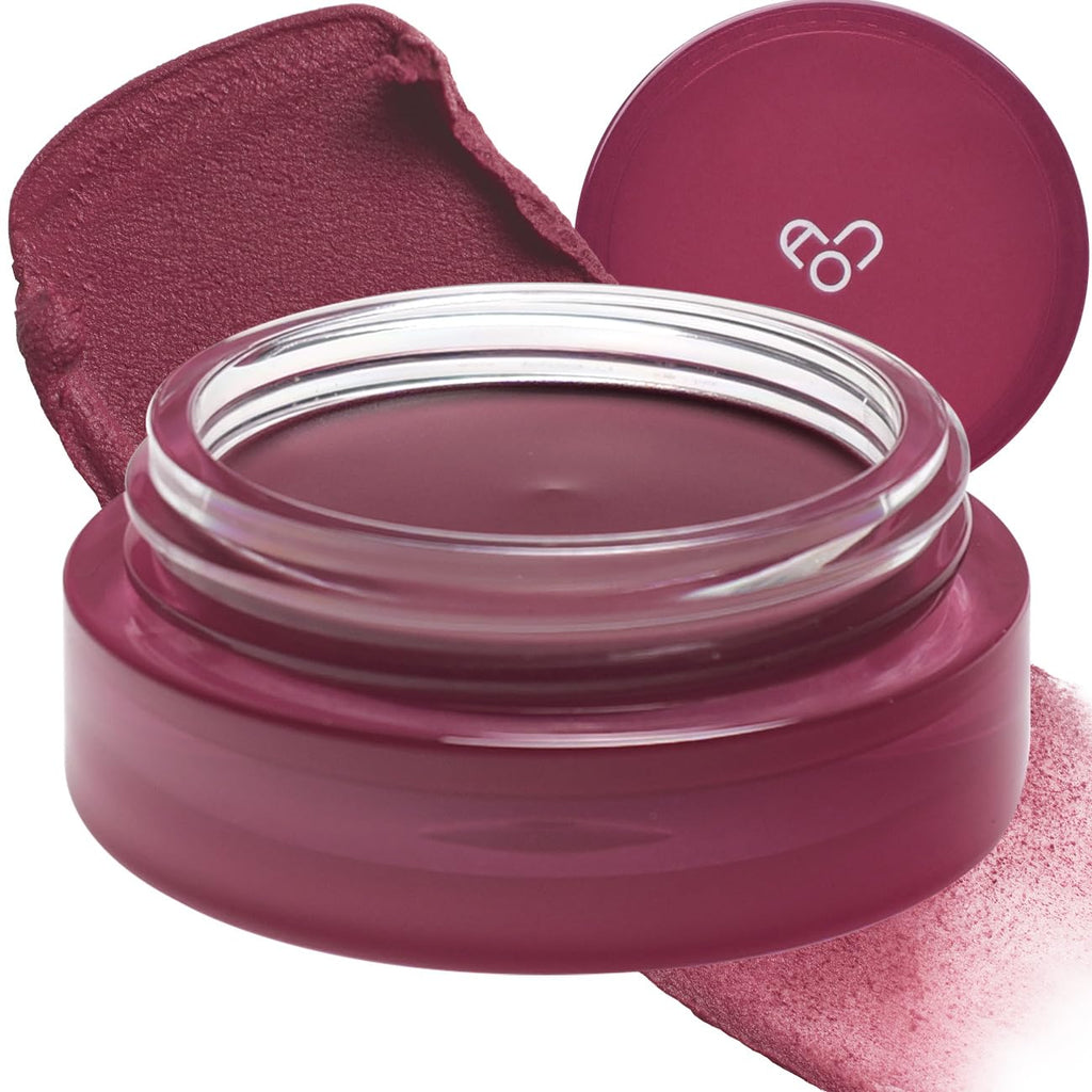 AOU FLOOFY Matte Balm Blusher – Tinted Balm for Lips & Cheeks, 0.15oz, Shade 04 Cold Balm