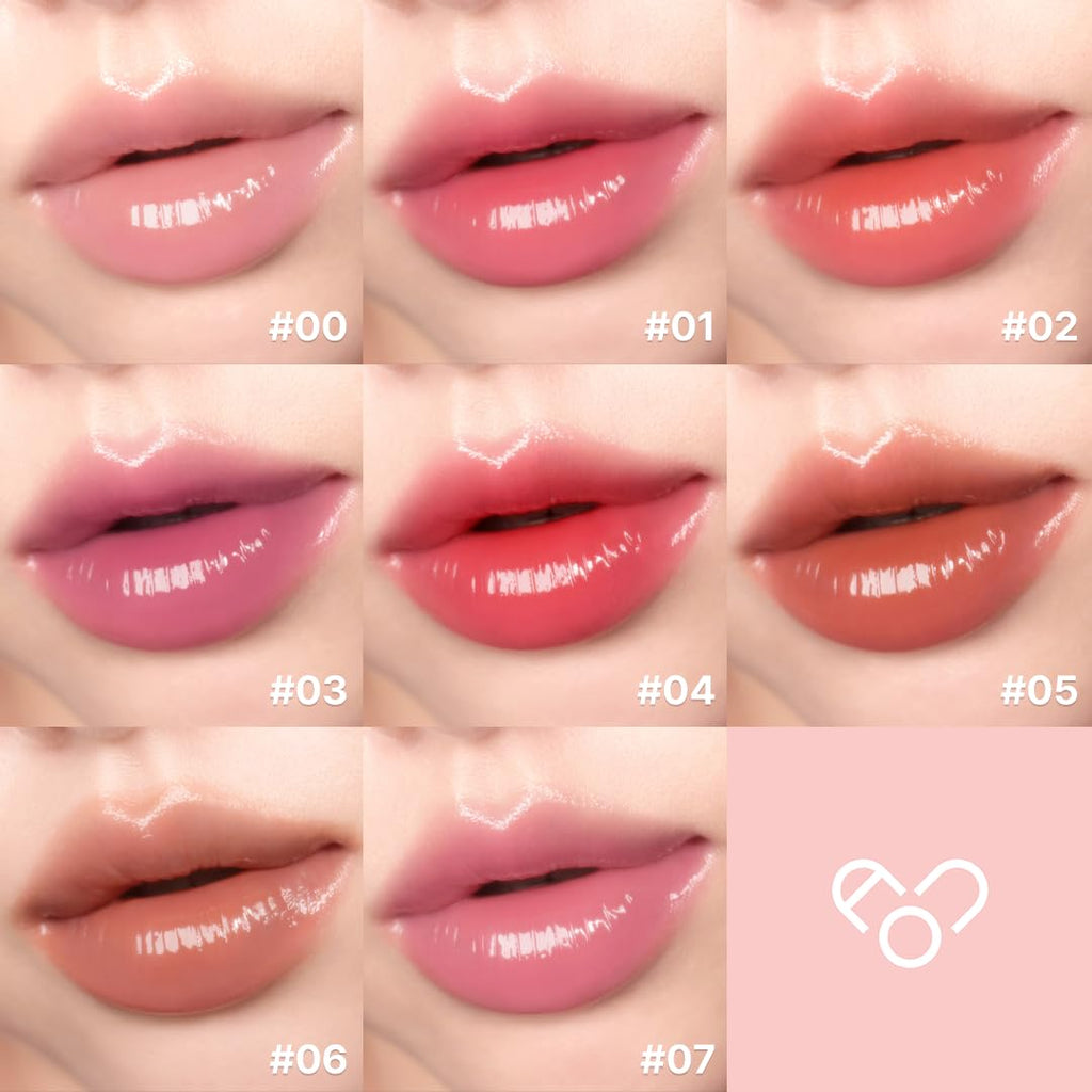 AOU GLOWY TINT BALM - Hydrating Lip Tint with Natural Gloss | 0.12oz (05 Chocolate Balm)