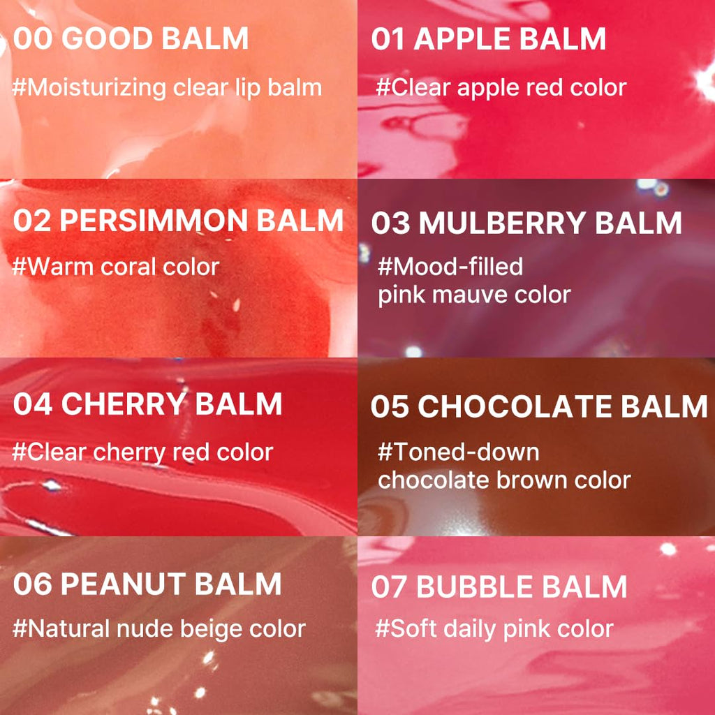 AOU GLOWY TINT BALM – Hydrating Mulberry Lip Tint with Natural Gloss