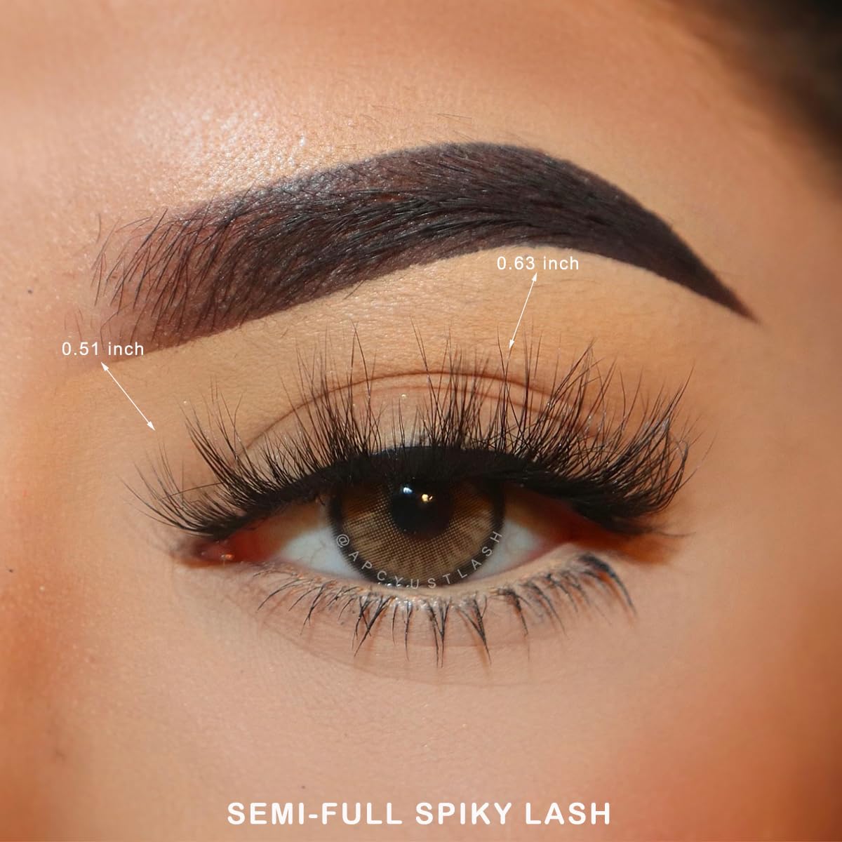 APCYUST Lashes Mink Bulk 30-Pair – 5D Fluffy Lashes Wholesale, Portable Pack