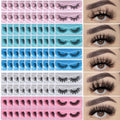 APCYUST Lashes Bulk Wispy Eyelashes – 100 Pairs, 5 Styles, 15mm-18mm | Wholesale & Brand Custom