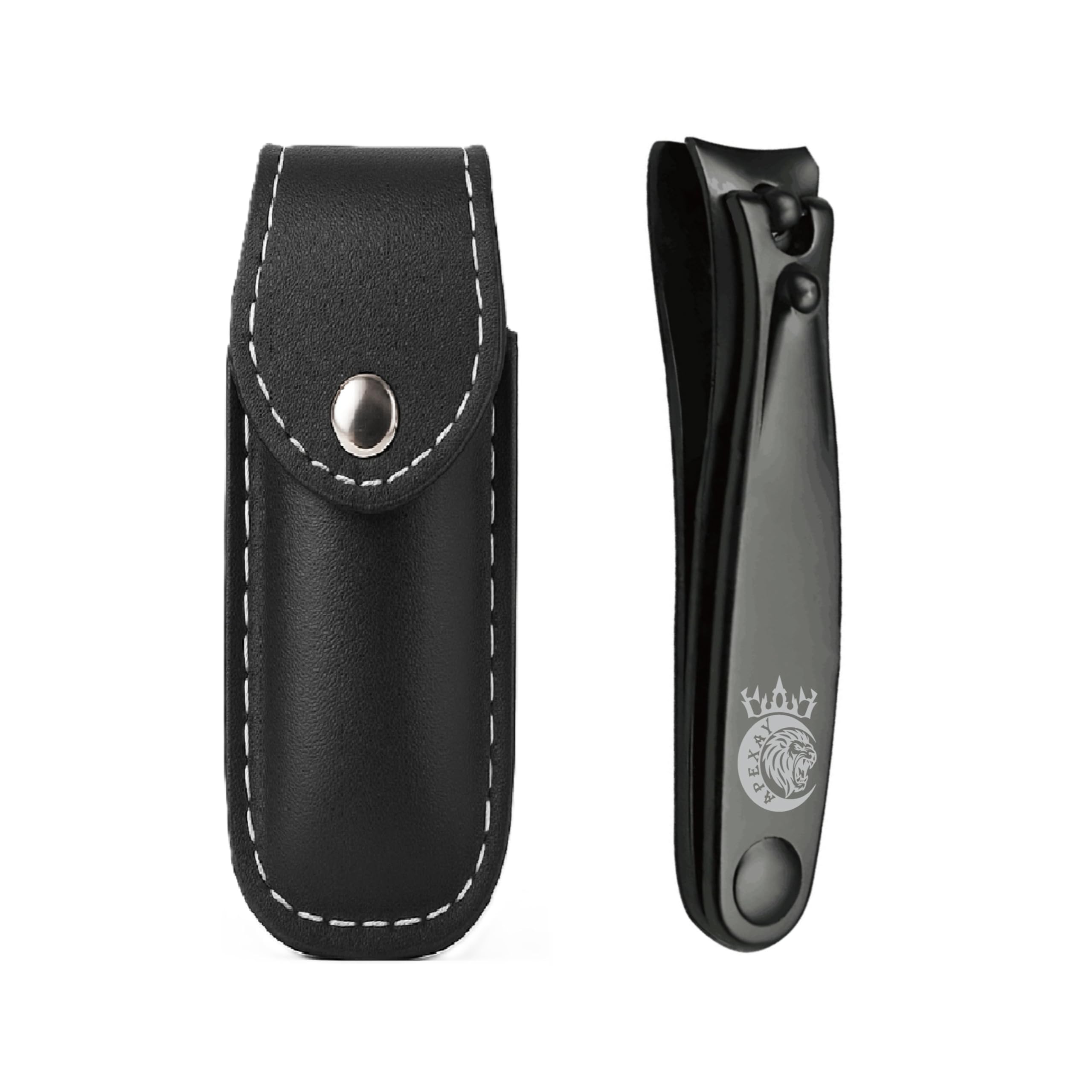APEXAY Premium Nail Clipper Set – Solingen Made, Ultra Sharp, Heavy-Duty Stainless Steel