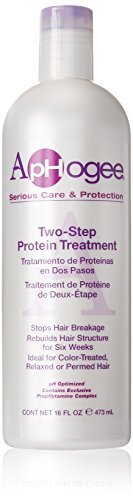 Aphogee Two-Step Treatment Protein for Damaged Hair – 16 oz