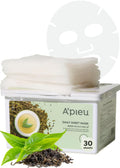 A'PIEU Daily Sheet Mask (Green Tea) – 30-Day Moisturizing Lyocell Mask for All Skin Types