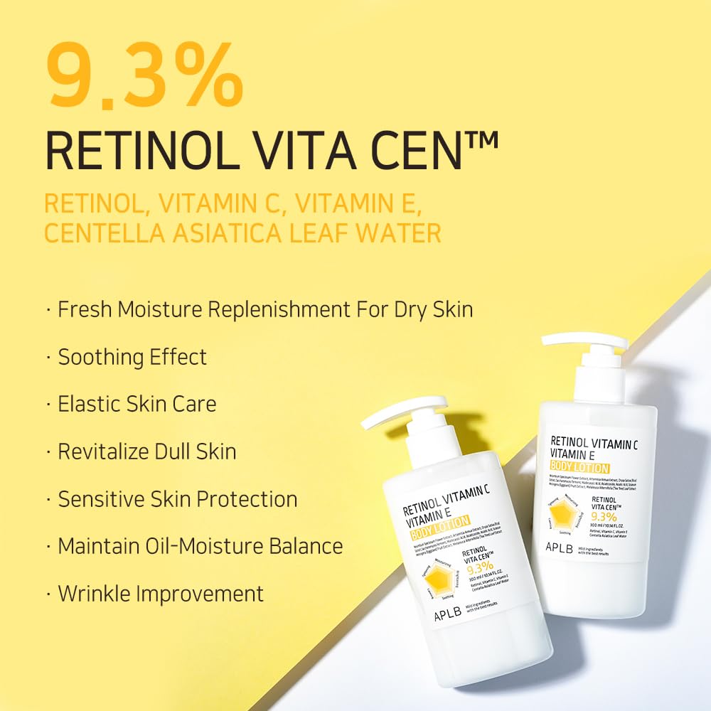 APLB Retinol Vita Cen Body Lotion | RETINOL VITA CEN 9.3% 10.14 oz | Korean Skincare