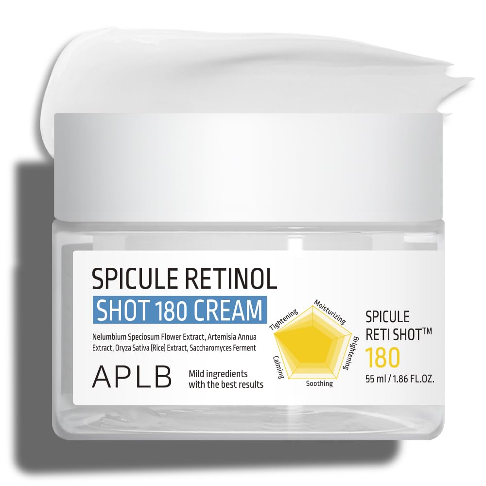 APLB Spicule Retinol Shot 180 Cream | Gentle Exfoliation, Hydration & Texture Refinement