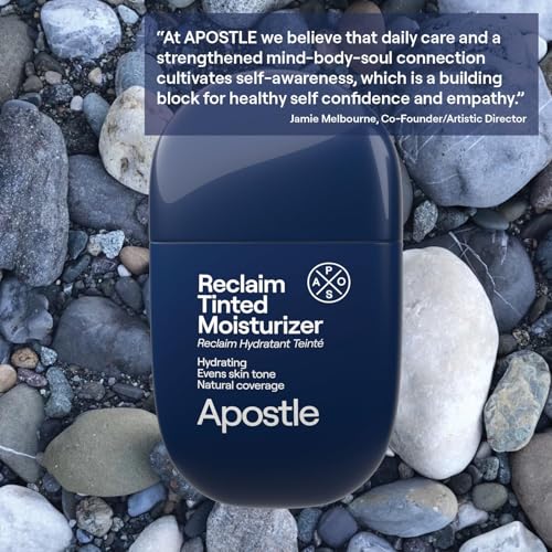 APOSTLE Reclaim Tinted Moisturizer for Men (Shade Cornwall 6) | Hydration & Buildable Coverage