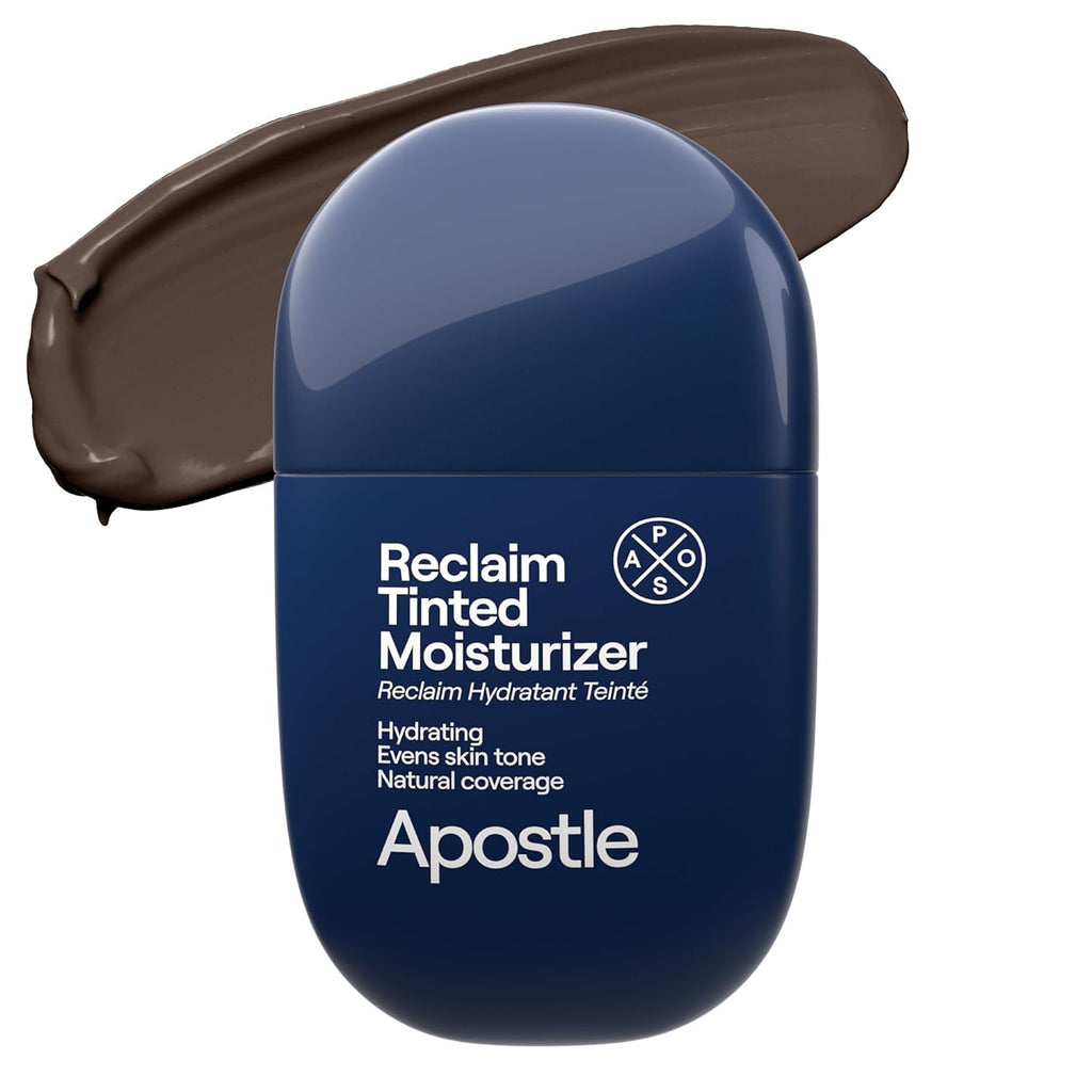 APOSTLE Reclaim Tinted Moisturizer for Men – Black River, 1 oz