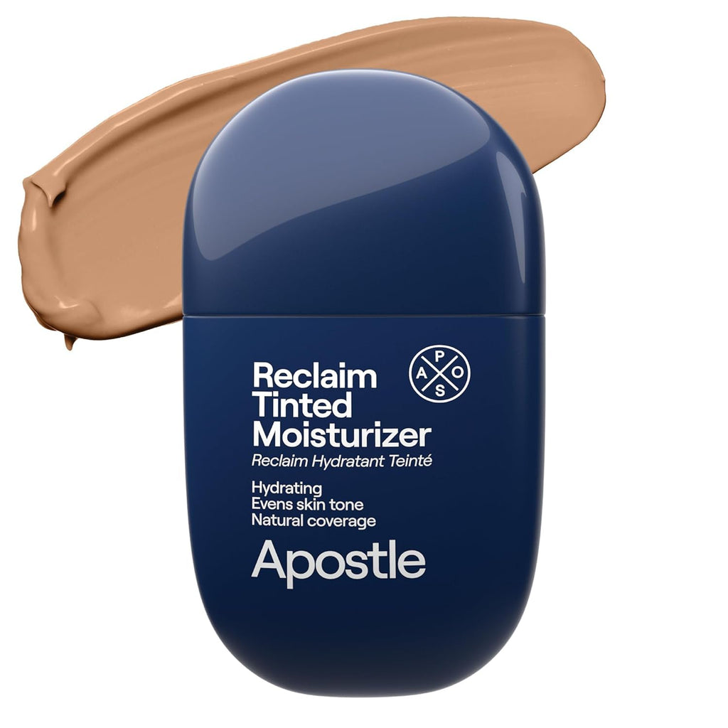 APOSTLE Reclaim Tinted Moisturizer for Men (Shade Cornwall 6) | Hydration & Buildable Coverage