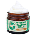 Apothecary Prairie Whipped Tallow Balm (Unscented) – Grass-Fed Tallow & Organic Sunflower Oil, 2oz