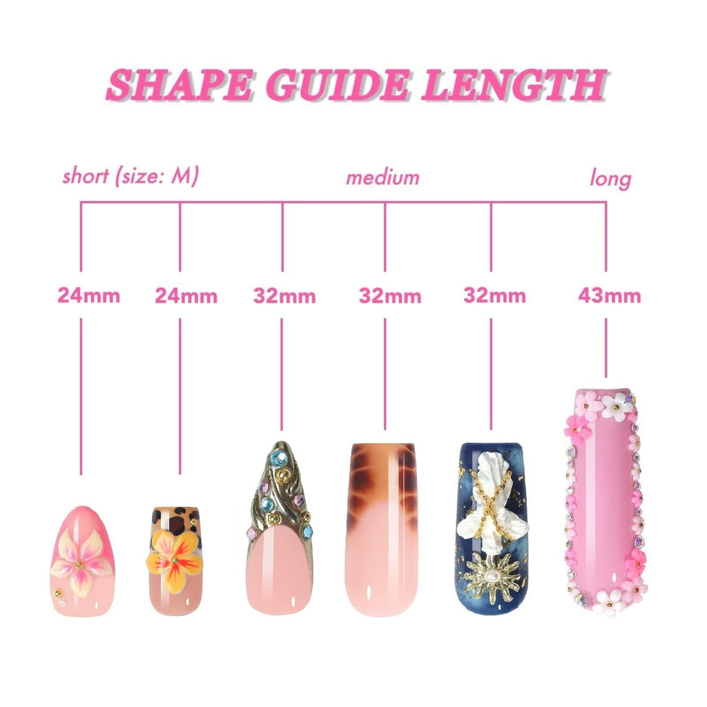 Appife Handmade Acrylic Square Press-On Nails – 10pc Brown & White Glossy Tips