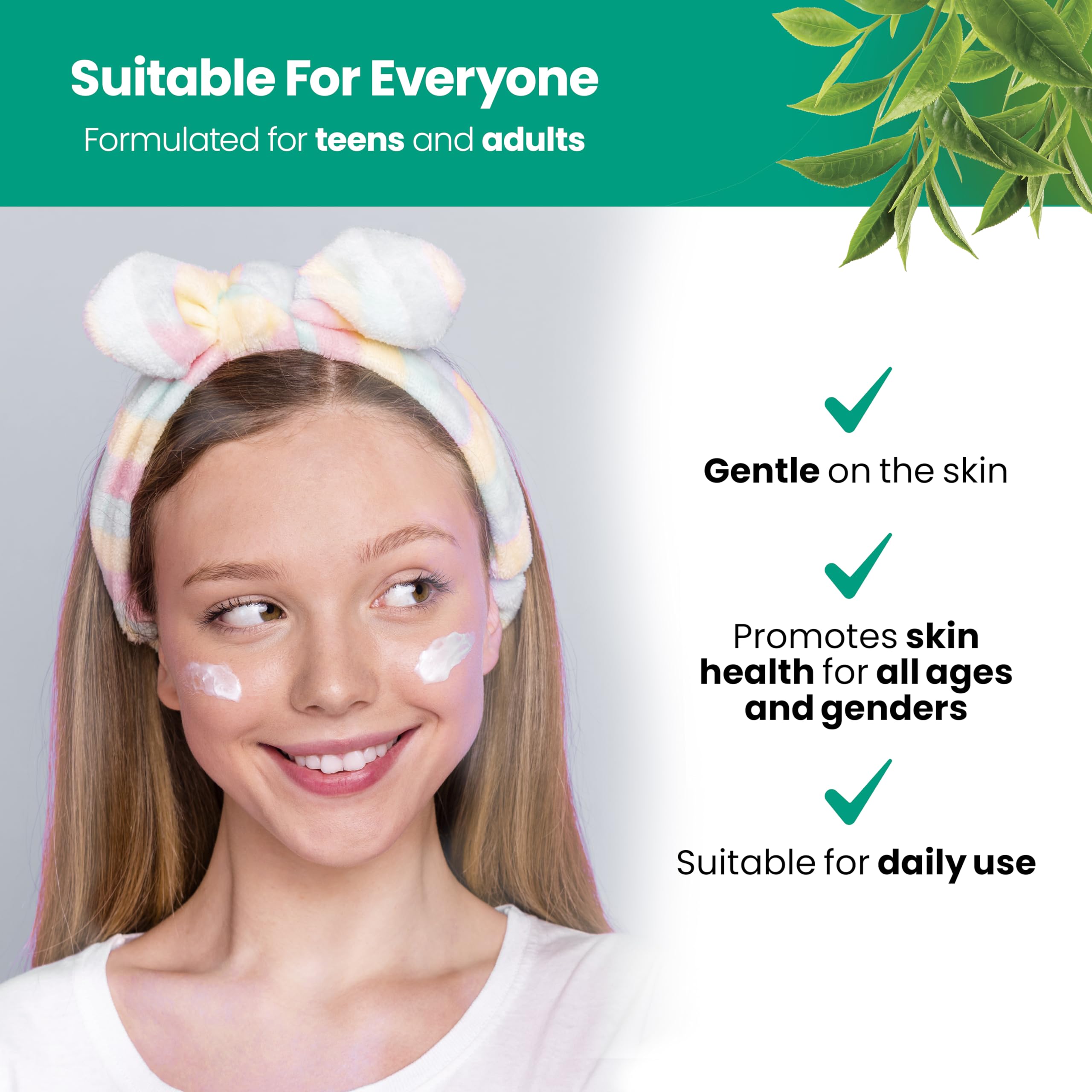 AppleBiotic Hydrating Face Cream – Fragrance-Free, For Dry, Oily & Sensitive Skin | 1.7 oz